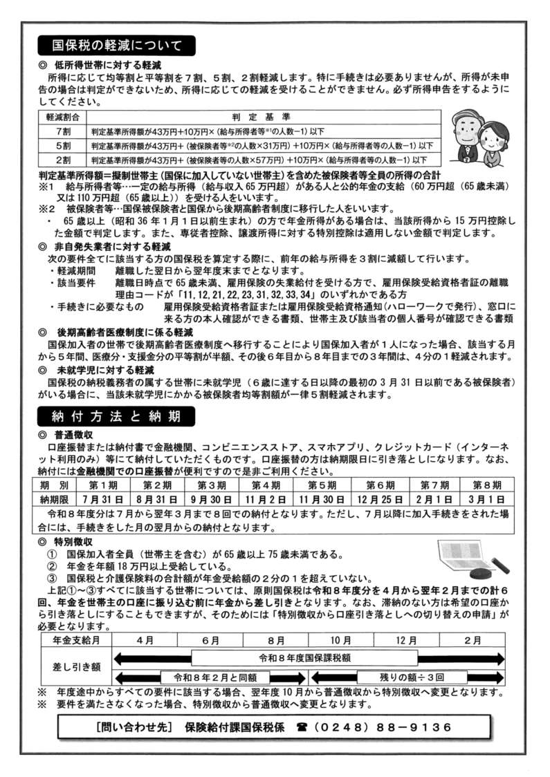 国保税チラシ(裏)