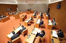 写真：議場全景