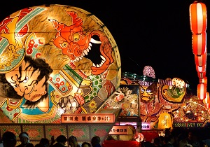 写真：長沼まつりの様子