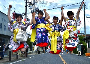 写真：長沼まつりの様子