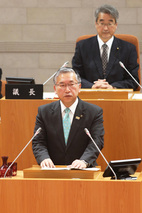 写真：橋本市長