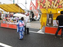 写真：街頭啓発活動（きうり天王祭）