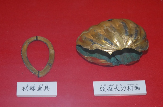 写真：跡見塚古墳群出土品