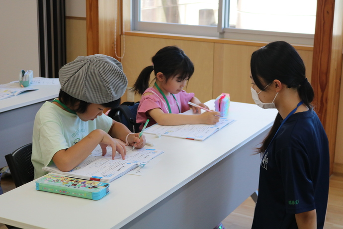 学習時間の様子