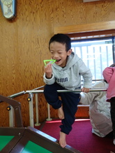 写真：9たけのこ園の子ども