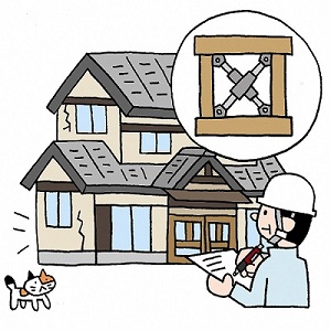 イラスト：耐震診断