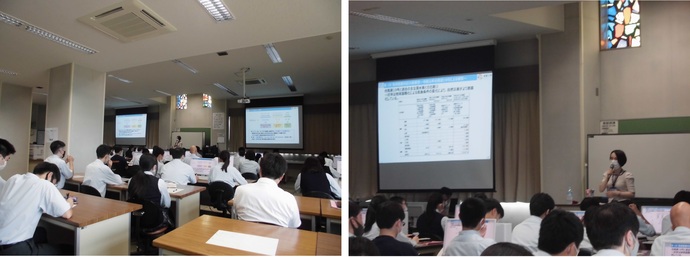 清陵情報高等学校講義写真