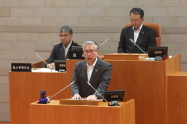 写真：市議会定例会本会議