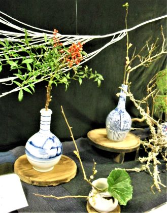 写真:いけばな展(その2)