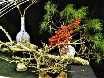 写真:いけばな展(その3)