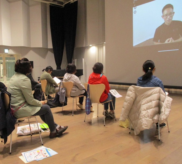 会場の様子