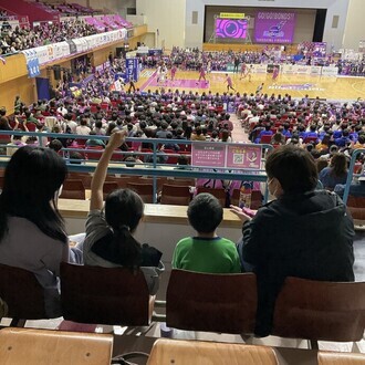 福島ファイヤーボンズ公式戦観戦の様子