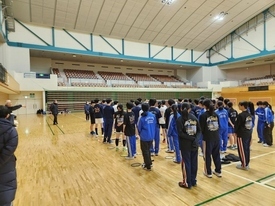 バドミントン休日部活動の様子