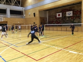 バドミントン休日部活動の様子