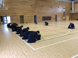 剣道休日部活動の様子