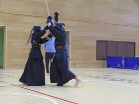 剣道休日部活動の様子