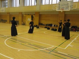 剣道休日部活動の様子