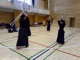 剣道休日部活動の様子