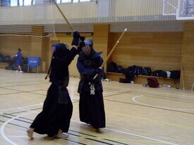 剣道休日部活動の様子