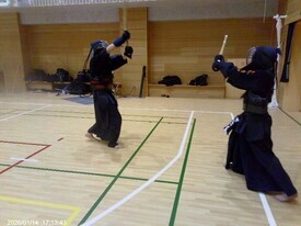 剣道休日部活動の様子