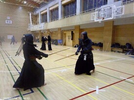 剣道休日部活動の様子