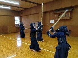 剣道休日部活動の様子