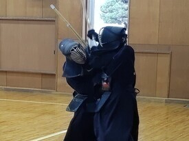 剣道休日部活動の様子