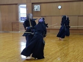 剣道休日部活動の様子