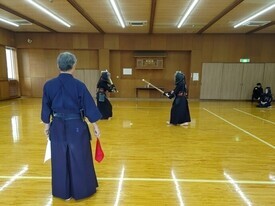 剣道休日部活動の様子