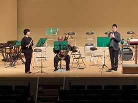 吹奏楽休日合同部活動の様子