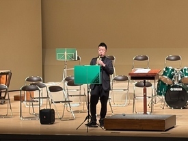 吹奏楽休日合同部活動の様子