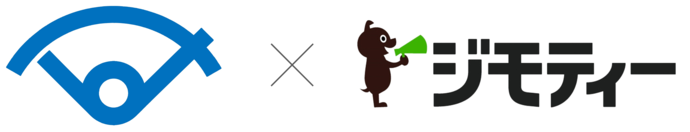 須賀川市とジモティーロゴ