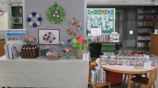 折り紙作品、ミニチュア作品の写真