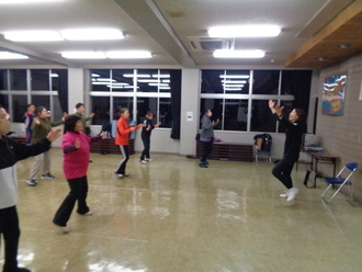 エクササイズ教室の様子