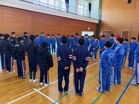 サッカー休日合同部活動の様子