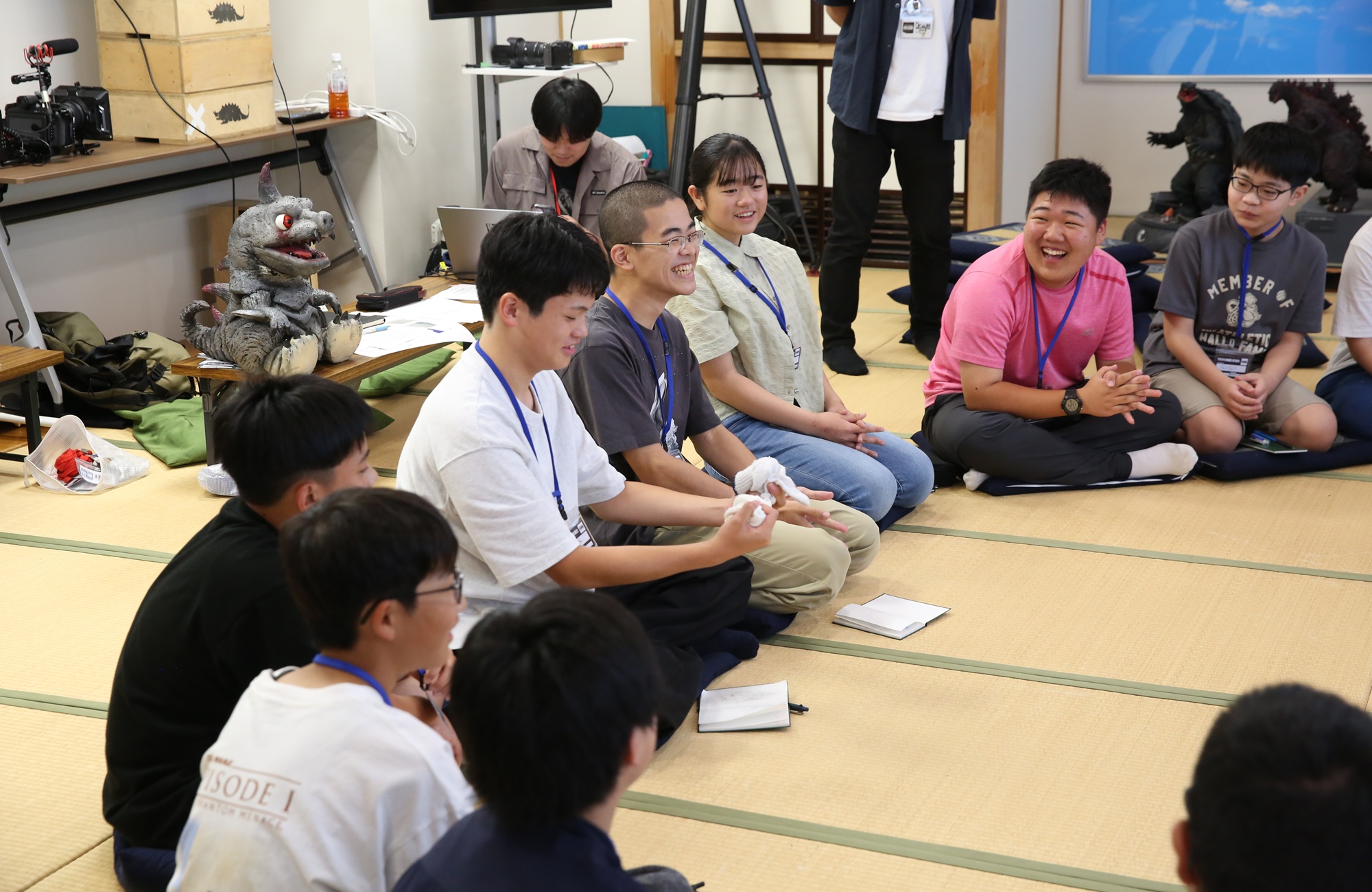 レクリエーションを通して塾生同士の名前を覚えよう