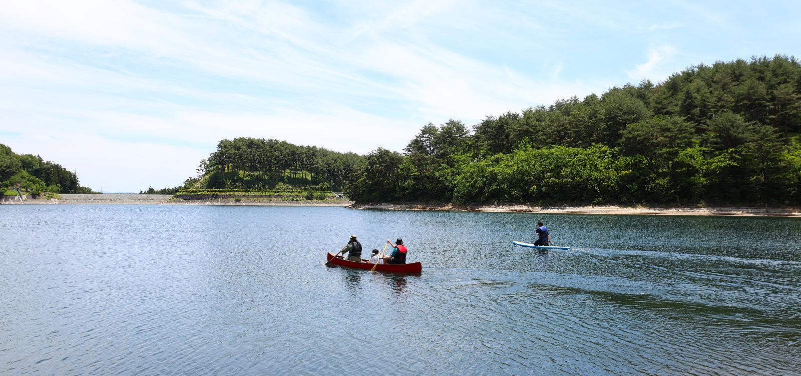 藤沼湖の写真（FUJINUMA Green Daysの様子）