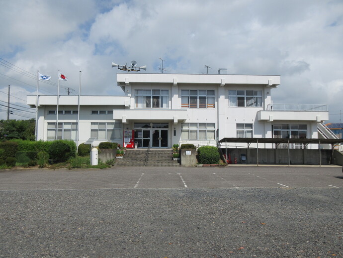 西袋行政センター・コミュニティセンター外観