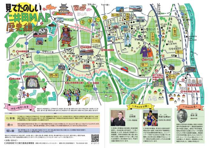 仁井田マップ歴史編（表）