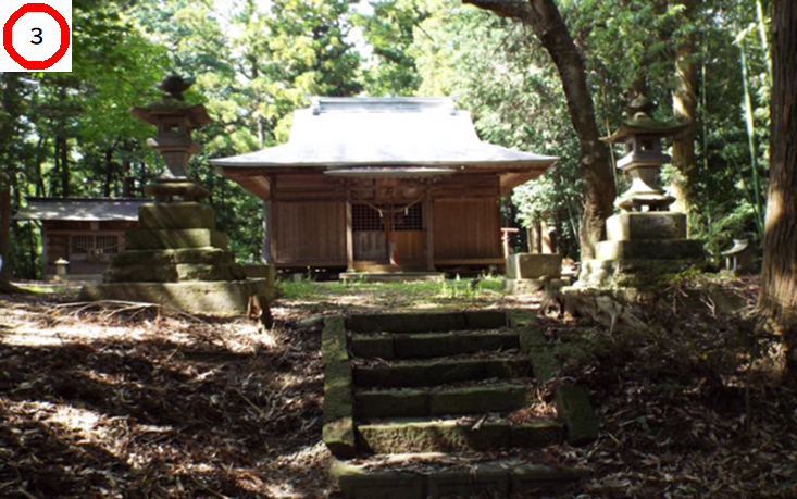 岩渕神社のお社の写真