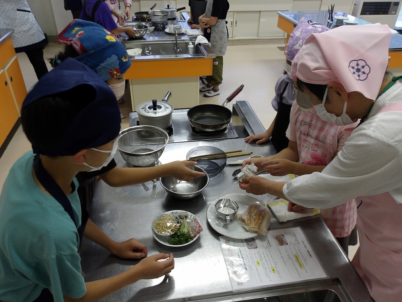 大森小学校で行われたESD環境教育の様子