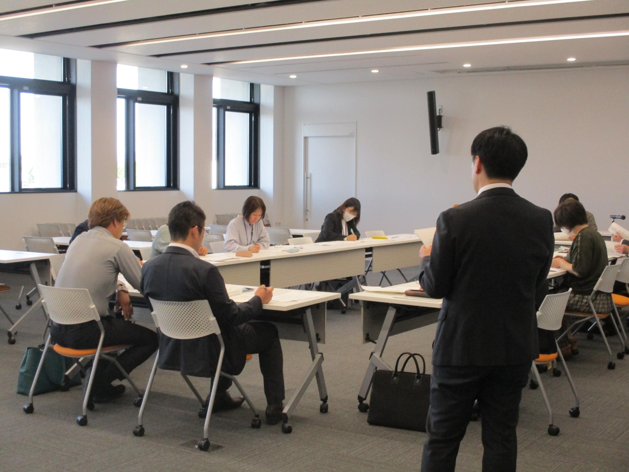 学校運営協議会の様子