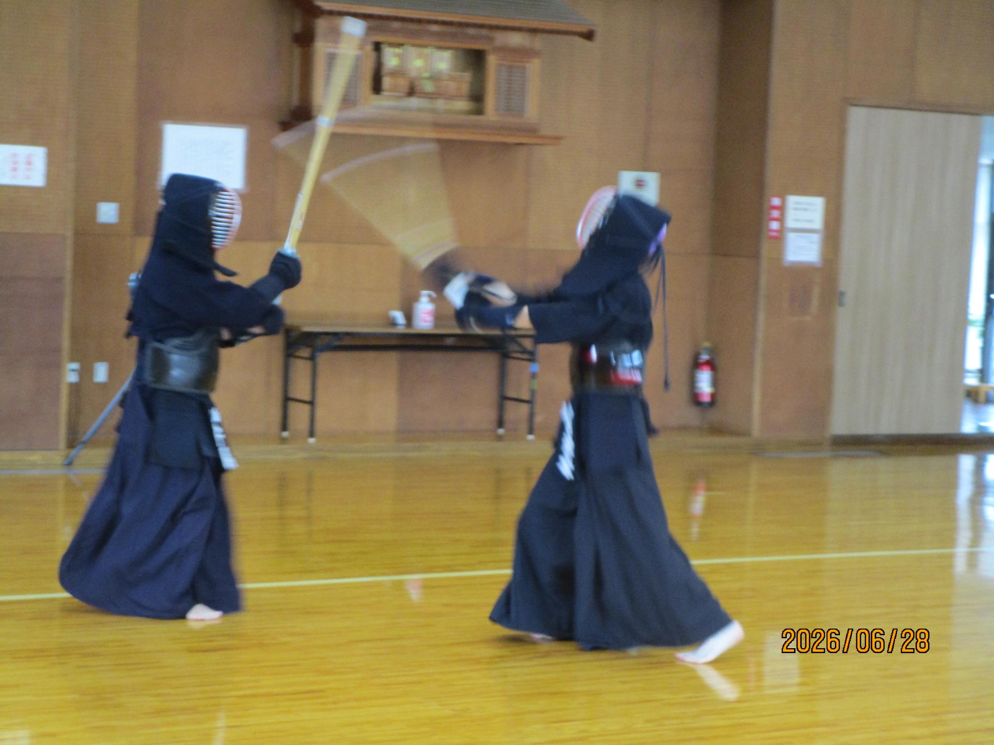 剣道休日合同部活動の写真（その5）