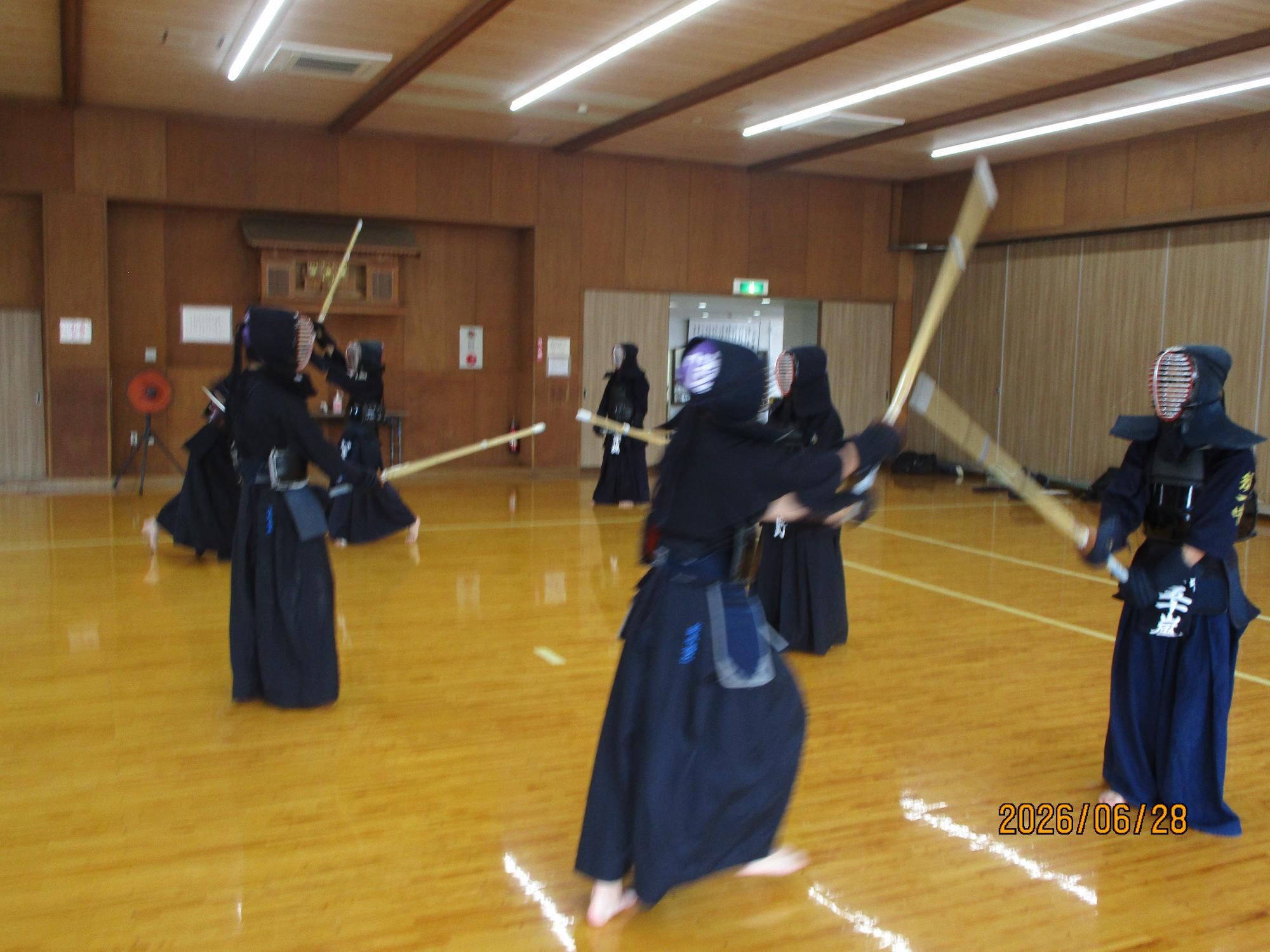 剣道休日合同部活動の写真（その6）