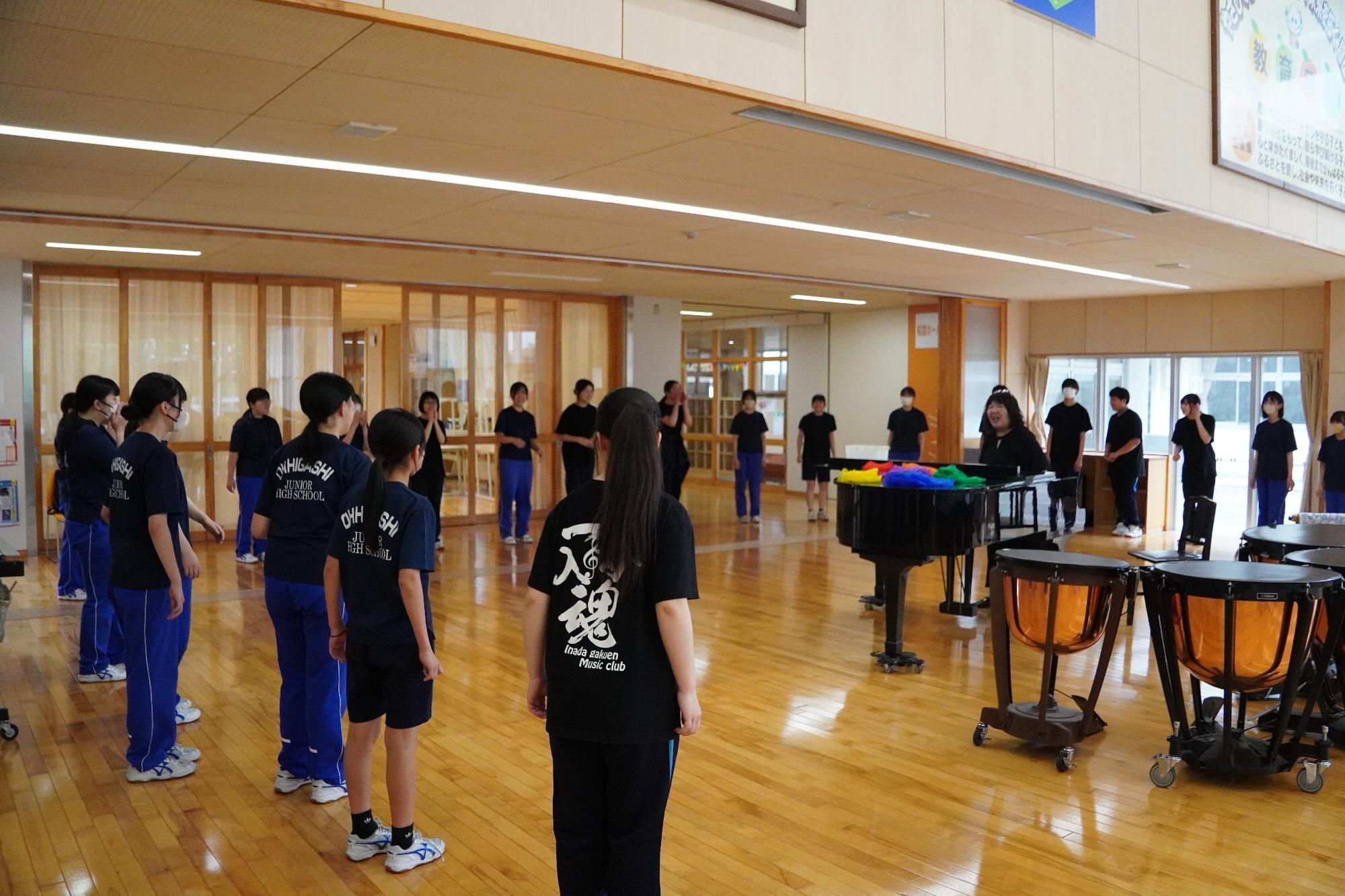 吹奏楽休日合同部活動の写真（その3）