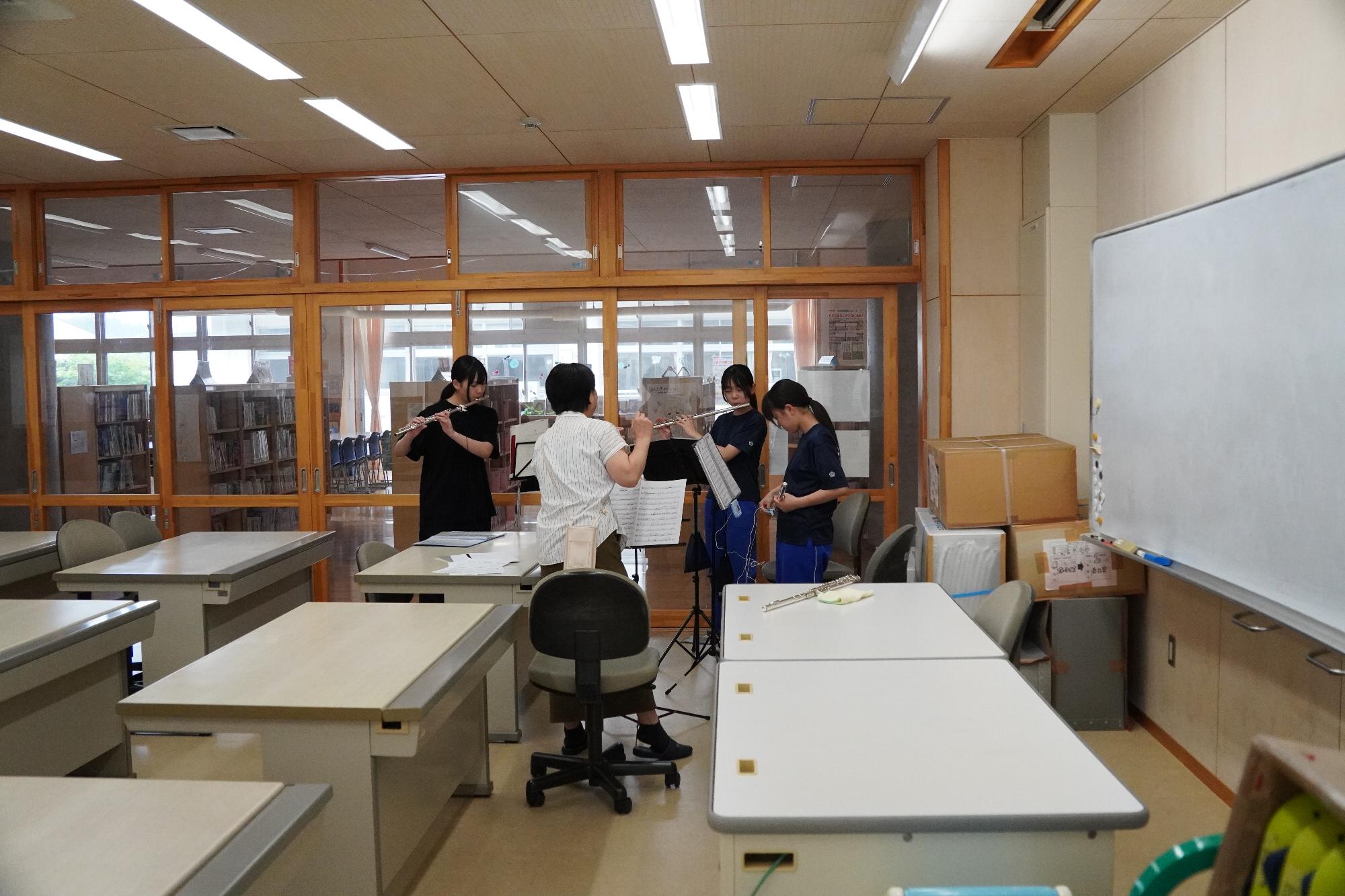 吹奏楽休日合同部活動の写真（その4）
