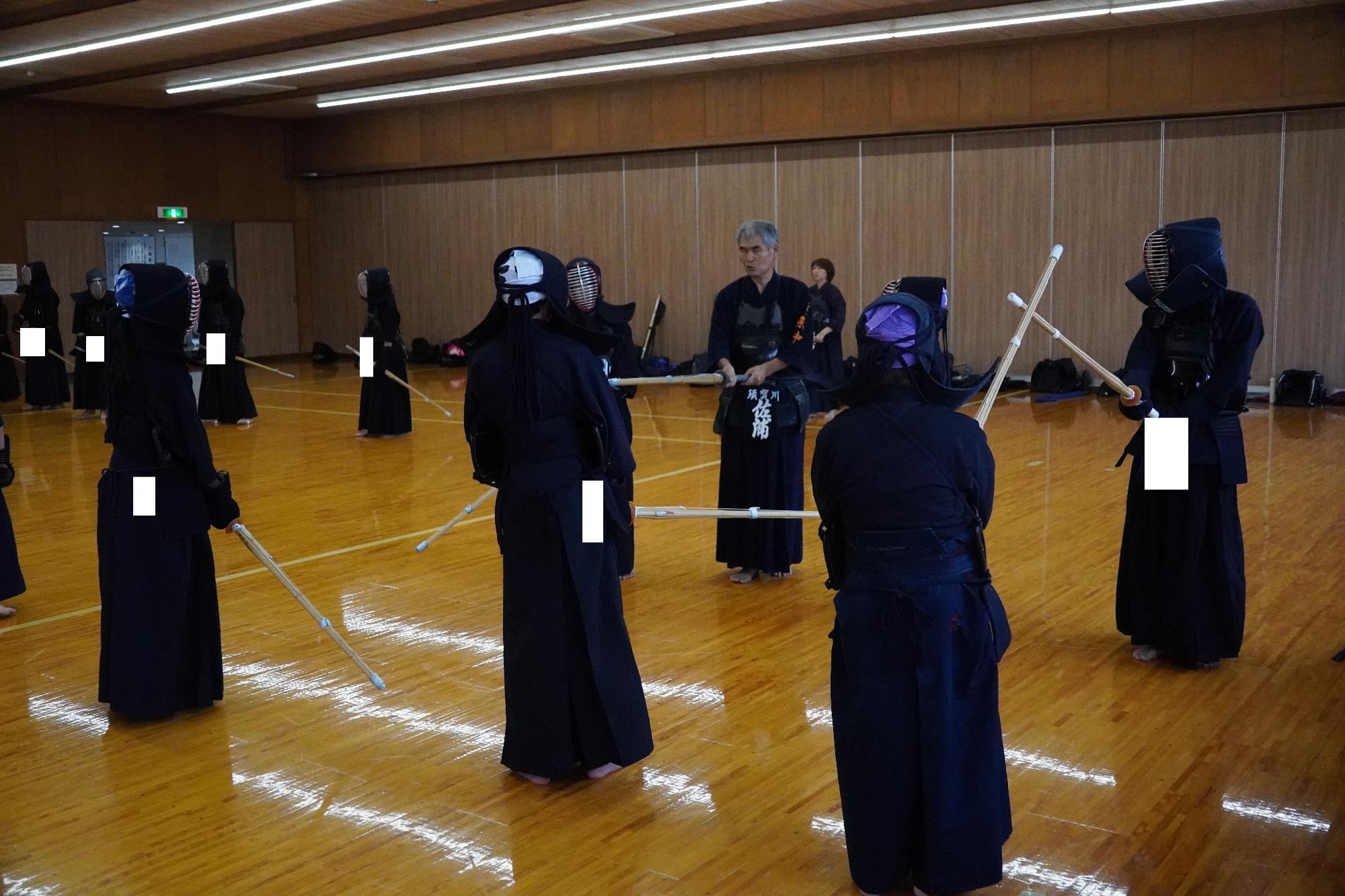 剣道休日合同部活動の写真（その5）