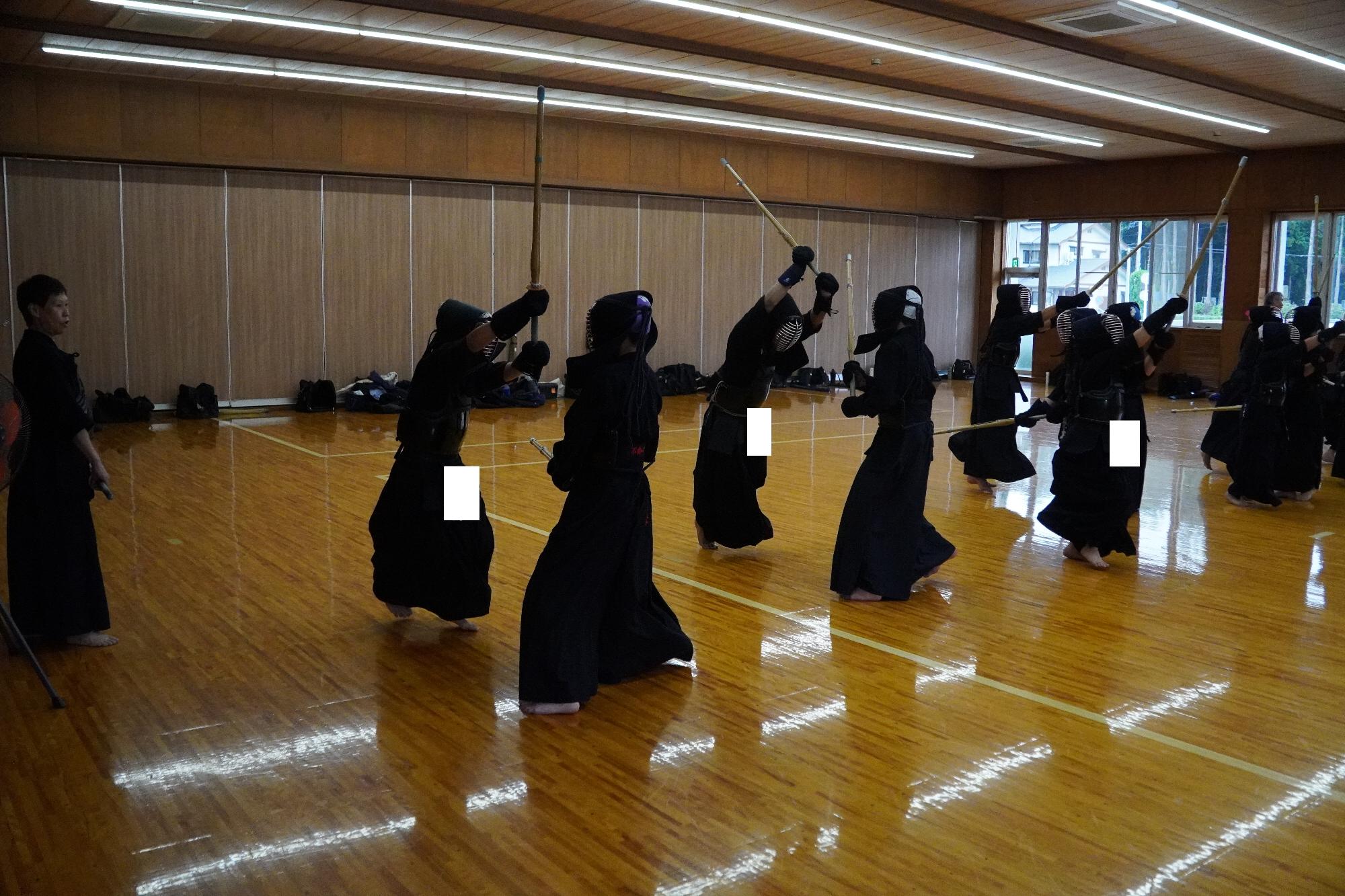剣道休日合同部活動の写真（その4）