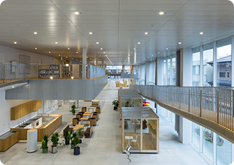 tette（テッテ）館内の様子