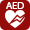 AEDのアイコン